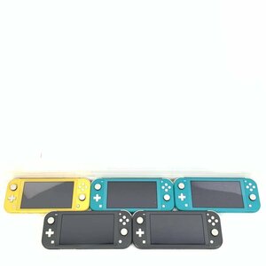 NINTENDO 任天堂 HDH-001 ニンテンドースイッチライト ゲーム機本体 まとめ売り 5台セット 難あり＊ジャンク品【GH】