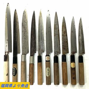 【和包丁等/まとめ売り】善定/木屋/雲富士/富勝/等 刺身包丁等＊ジャンク品【福岡】