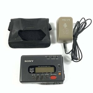 SONY ソニー TCD-D7 DAT WALKMAN DATウォークマン ACアダプター/ソフトケース付き◆現状品【TB】