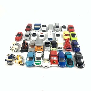 MAJORETTE / WELLY 他各社 ミニカー まとめ売り33点セット [BMW M3/自動車/バイク/商用車/公用車他]＊ジャンク品