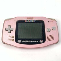 NINTENDO 任天堂 AGB-001 ゲームボーイアドバンス ハローキティ ゲーム機本体 難あり＊ジャンク品【GH】_画像1