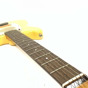 FOX フォックス MG-1 エレキギター アンプ内蔵 ミニギター 黄色系 日本製★現状品の画像5