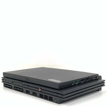 SONY ソニー SCPH-70000 PlayStation2 / HORI ホリ HP2-207 PS2 70000番 ゲーム機本体+モニターセット＊現状品_画像6