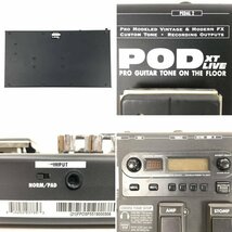 LINE6 ラインシックス POD XT LIVE フロアマルチエフェクター★現状品_画像9