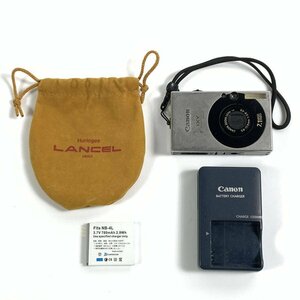 Canon キヤノン PC1228 コンパクトデジカメ IXY DIGITAL 10 バッテリー/充電器/収納袋付き●現状品【TB】