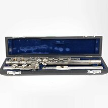 SANKYO FLUTE 三響フルート PRIMA プリマ楽器 フルート シリアルNo.17537 クリーニングロッド/ハードケース付き★ジャンク品_画像9