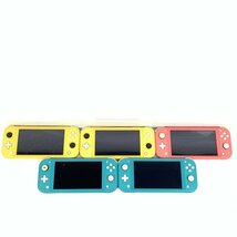 NINTENDO 任天堂 ニンテンドースイッチライト ゲーム機本体 まとめ売り 5台セット 難あり＊ジャンク品【GH】_画像1