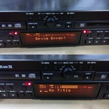 TASCAM MD-CD1B MKⅢ タスカム 業務用 CD/MDデッキ プレーヤー レコーダー◆現状品【TB】_画像10