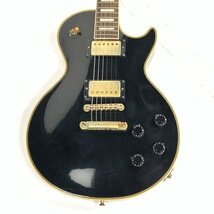 TOKAI トーカイ レスポールカスタムタイプ エレキギター シリアルNo.5025142 黒系 ソフトケース付き★現状品_画像3