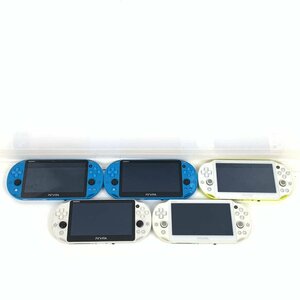 SONY ソニー PCH-2000 PS Vita 2000 ゲーム機本体 まとめ売り 5台セット 難あり＊ジャンク品【GH】