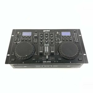 gemini CDM-4000 ジェミナイ DJメディアプレーヤー CDJコントローラー 一体型CDJ ★現状品