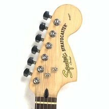 Squier by Fender スクワイア ストラトキャスター エレキギター シリアルNo.ICS16062825 赤系★現状品_画像6