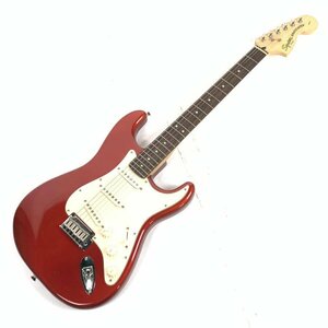 Squier by Fender スクワイア ストラトキャスター エレキギター シリアルNo.ICS16062825 赤系★現状品