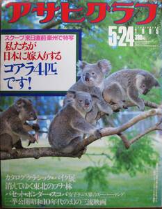 アサヒグラフ1985/5/24■来日直前 コアラ４匹/クラシック・バイク展/幻の三流映画■朝日新聞社
