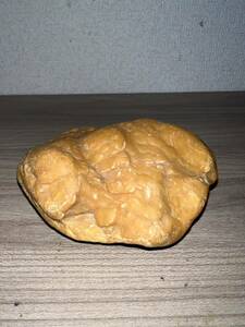 自然石 天然石 水石 黄玉石 シャスパー　鑑賞石 500g