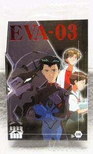  Neon Genesis Evangelion вафли Chap.2 карта *E-08.EVA три серийный номер *BANDAI2007