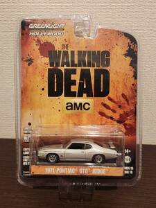 グリーンライト 1971 ポンティアック GTO ジャッジ 1/64 THE WALKING DEAD amc