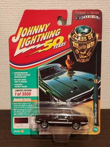  Johnny Lightning 1969she ruby GT-500 1/64 Royal dark red wine Ford Mustang 