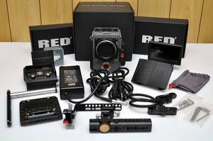  clean! RED DIGITAL CINEMA CAMERA SCARLET-W DRAGON 5K optional goods origin box attaching! red digital sinema camera regular agency .. inspection completed .!