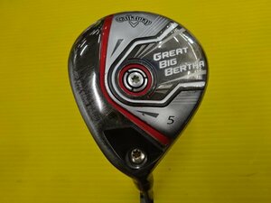 レフティ　GREAT BIG BERTHA FW　 スピーダーエボリューション661 　硬さS　5番 　18度 キャロウェイ 　0307◆210433