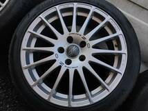 訳ありの品 OZ SUPERTURISMO GT-EVO 18インチ8Jインセット38　5穴PCD114.3、225/45R18タイヤ付4本セット【中古】_画像4