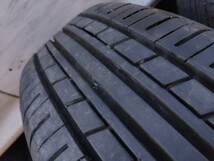 キューブ外し バリ山175/65R15サマータイヤ横浜ES31 2023年製、WEDS ガレリア15インチ5.5J+42　4穴PCD100アルミホイール付4本【中古】_画像4