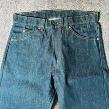 DEAD STOCK 80年代 LEVI'S 505 DENIM ジーンズ フラッシャー USA製 アメリカ製 VINTAGE ヴィンテージ 未使用 501 デッドストック W34_画像6