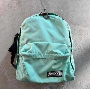 80s USA made OUTDOOR PRODUCTS backpack rucksack Tiffany blue jansport EASTPAK VINTAGE Vintage America made rare rare 