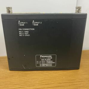 1円〜RAMSA ワイヤレスマイク 送信機×2受信機×1セット WX-TB840 WX-RJ800の画像2