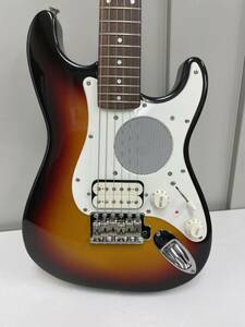 一円スタート！Fender フェンダー エレキギター ST-CHAMP 3TSアンプ内蔵スピーカー付き