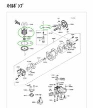 【送料無料】カワサキ純正GPZ900R GPZ750R ニンジャ Ninja オイルフィルタードレンボルトパッキンセット(ガスケット エレメント ZX900 )①_画像3