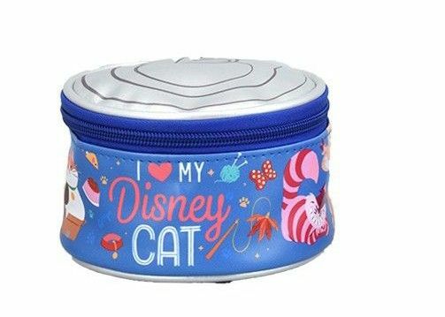 ディズニー☆猫缶型レザー風ポーチ☆ディズニーキャット