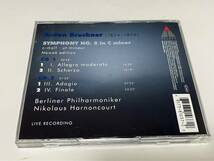 ブルックナー：交響曲第8番　指揮：ニコラウス・アーノンクール　演奏：ベルリン・フィルハーモニー管弦楽団　2枚組CD　11_画像2
