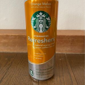 【廃盤】Starbucks Refreshers Orange Melon スタバ　ジュース　未開封　レア