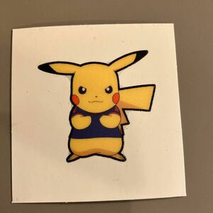 ポケモンデコキャラシール サムライブルー ピカチュウ