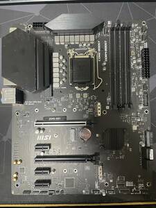 １円スタート MSI Z590 LGA1200 マザーボード Intel ジャンク