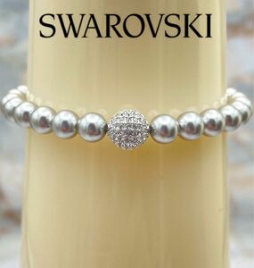 SWAROVSKI スワロフスキー　パヴェボール ブレスレット