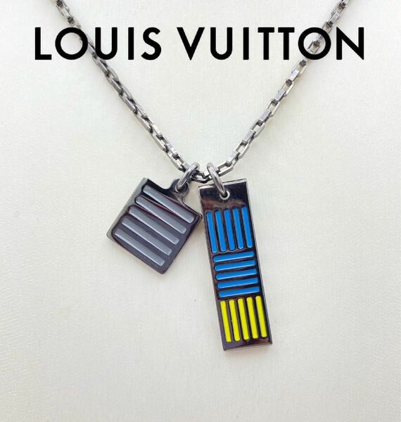 LOUIS VUITTON ルイ ヴィトン コリエ ダミエカラーズ ネックレス MP2219 