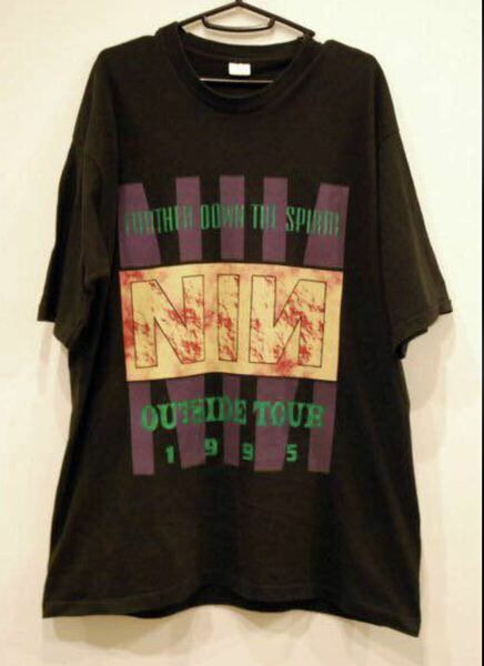 90s nine inch nails david bowie ツアーtシャツ