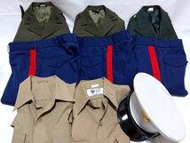 米軍放出品　海兵隊　礼服　制服　シャツ　帽子　9点セット_画像1