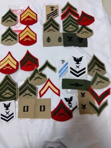 米軍放出品　階級章　ワッペン