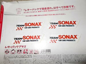 未使用品　オールド　FET極東　ステッカー　SONAX　4枚組　小