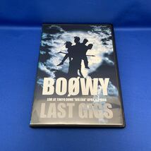【DVD】BOOWY ボーイ LAST GIGS / LIVE AT TOKYO DOME BIG EGG APRIL 4,5 1988 / レンタル落ち _画像1
