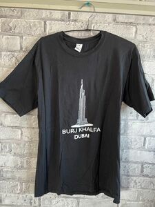 ドバイ Tシャツ ブラック 黒 Mサイズ