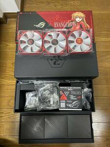 [ prompt decision ] box, accessory, limitation fan only ASUS ROG Ryujin III 360 ARGB EVA-02 Edition Evangelion collaboration 