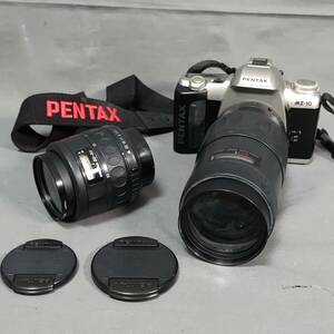 3/12　259179　PENTAX　MZ-10　フィルムカメラ　レンズ2点　セット　おまとめ　ペンタックス