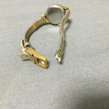 〇　3/19　259630　BULOVA Dior ブローバ　手巻き　ゴールドカラー　2-685846Ｎ3　レディース腕時計　_画像7