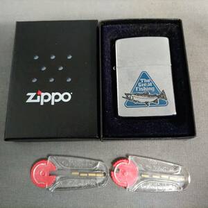 ▲　3/21　260506　ZIPPO　ジッポ　ライター　The Grest Fishing　喫煙グッズ　箱付