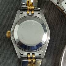 ●　3/22　255924　ROLEX　OYSTER PERPETUAL DATEJUST　ロレックス　レディース　腕時計　コンビカラー　デイトジャスト_画像9