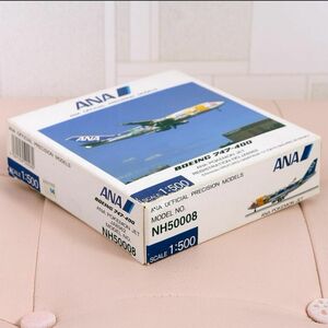 【未使用】ANA POKEMON JET BOEING 747-400 モデルプレーン 全日空商事